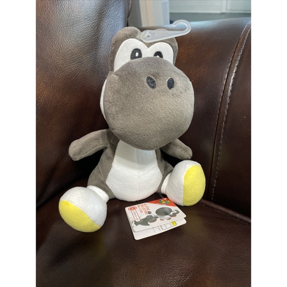 Super Mario Bros Other - Grey Yoshi All Star Collection 51 Japan Figure Plush Stuffed Toy New